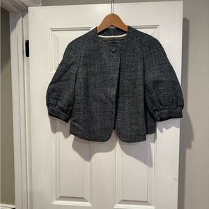 Women wool Gray Jacket